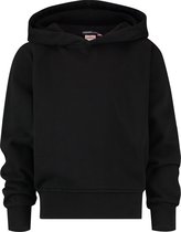 Vingino Hoodie B-basic Meisjes Katoen Zwart Maat 164