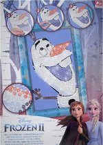 Frozen - Glitter Art - Olaf - Daimond Pailetten -  Lijst - Frozen ll - Disney