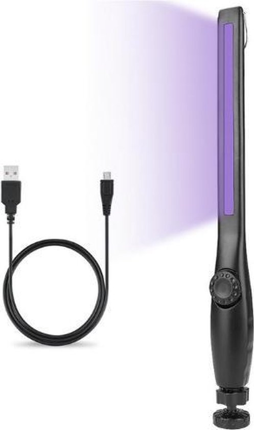 Alonefire SV143 Uv-zaklamp, 365 nm, 10 W, sterk type C, USB-oplaadbaar, blacklight, huisdierurijn, detector, geld-detector voor uitharden, vissen, schorpioen, barnsteen, mineralen met