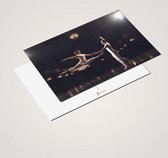Cadeautip! Luxe ansichtkaarten set Dans 10x15 cm | 24 stuks | Wenskaarten Dans