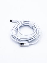Bavin Micro USB naar USB kabel voor Android - 3M - Extra lang - Wit