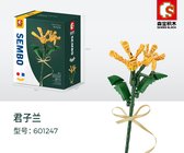Sembo 601247 - Clivia - Florist Series - Compatibel met grote merken - Bouwdoos