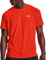 Under Armour  Streaker Run Shirt  Sportshirt - Maat XXL  - Mannen - rood