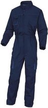 Delta Plus Mach II werkoverall - Polyester/katoen - Marine | Blauw - S