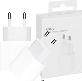 USB-C Adapter 18W - Geschikt voor Apple Iphone 13, 12, Mini, Pro, Pro Max, magsafe - Lichtnetadapter