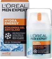 Vochtinbrengende Gel L'Oréal Paris Men Expert Hydra Energy (50 ml) (Gerececonditioneerd A+)