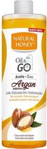 Lichaamsolie Oil & Go Natural Honey Hydraterend Argan (300 ml)