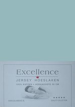 Excellence Jersey Hoeslaken - Litsjumeaux - 180x200/210 cm - Blue Grey