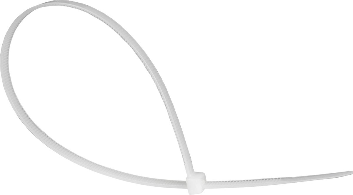 KAB-20T48 - Releasable cable tie - Nylon - White - 2 - 53 mm - -40 - 85 °C - 20 cm