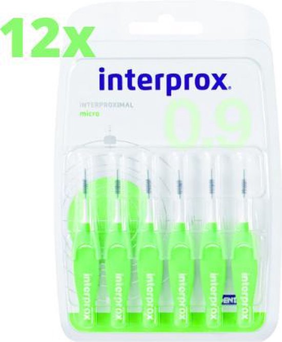 Interprox Premium Micro - 2.4 mm - 12 x 6 stuks - Voordeelpakket