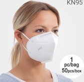 Zelf-Filterend Masker met 5 Lagen KN95 (set van 50)