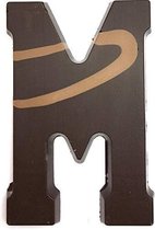 Joe & Mien Ambachtelijke Chocolade letter 'M' - Puur - 1 x 200 gram