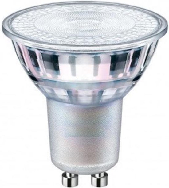 LED Line - LED spot GU10 - 3W vervangt 30W - 6500K koud wit licht - Glazen behuizing
