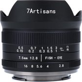 7 Artisans - Cameralens - 7.5mm F2.8 MKII APS-C voor Nikon Z-vatting