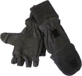 Handschoenen halve vingers / want heren winter - klittenbandsluiting