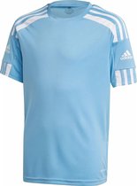 adidas adidas Squadra 21 Shirt  Sportshirt - Maat 164  - Unisex - lichtblauw/wit