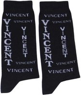 Naamsokken - Vincent - Naam verweven in sok - Maat 41-46