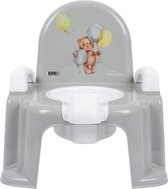Plaspotje - Babystartup - Grey - Potty – WC potje baby – WC potje peuter  – Potty training – Potty training seat - WC potje kind – WC potje peuter jongens – Zindelijkheid