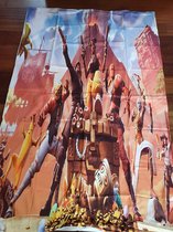 Fortnite Dekbedovertrek - Eenpersoons - 140 x 200 cm - Multi
