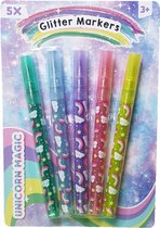 Glitter markers "Unicorn Magic"