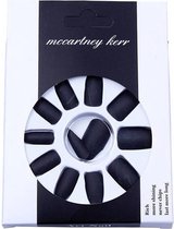 Isabelle Nails Plaknagels Mat Zwart 12 Stuks #4