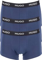 HUGO trunk (3-pack) - heren boxers kort - blauw -  Maat: XXL