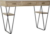 Console DKD Home Decor Zwart Metaal Spar (120 x 43 x 78 cm)