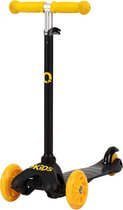 Qkids Scooter Step Lumis - kinderstep met 3 LED wielen - Geel