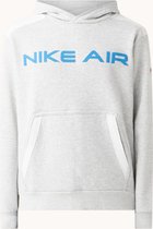 Nike Air Trainingshoodie met logoprint - Grijs - Maat L