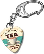 Plectrum sleutelhanger Refreshing Tea