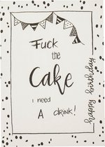 HouseVitamin Postkaart Fuck the Cake A6