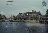 Muntset 1987 - Rijksdaalder - gulden - 25 cent - 10 cent - 5 cent