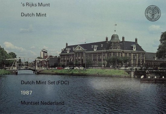 Afbeelding van het spel Muntset 1987 - Rijksdaalder - gulden - 25 cent - 10 cent - 5 cent