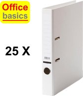 Office Basics Ordner - karton - wit - rug 50mm - set 25 stuks