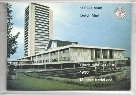 Afbeelding van het spel Muntset 1990 - Rijksdaalder - gulden - 25 cent - 10 cent - 5 cent