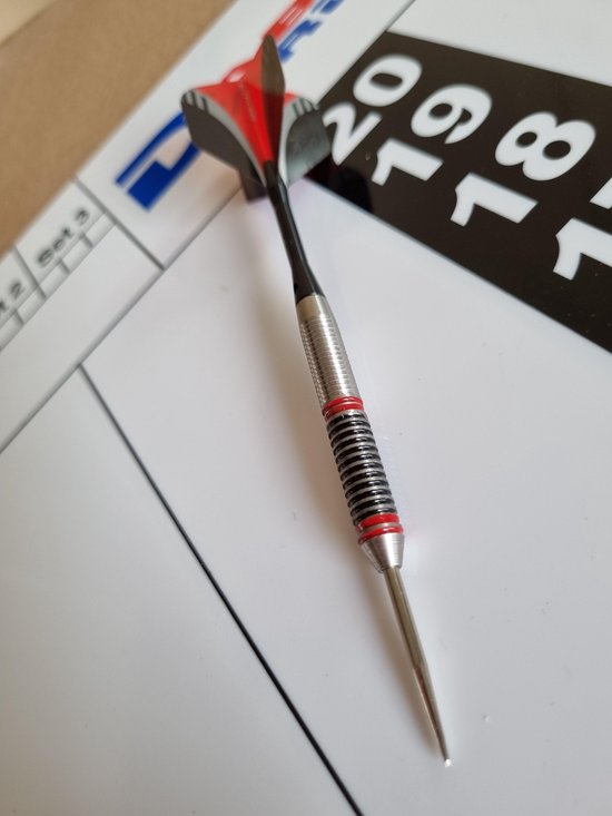 ABC Darts - Professionele Dartpijlen - Red Jacks Frontgrip - 25 gram van ABC Darts — afbeelding 4