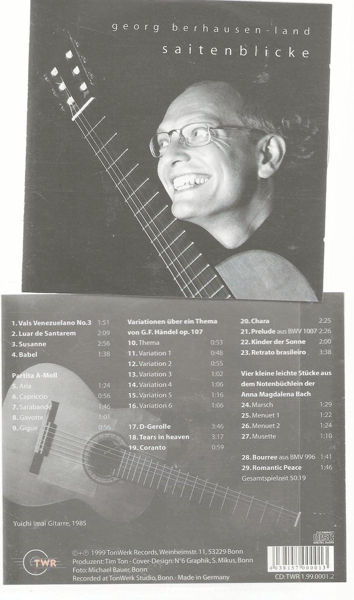 GEORG BERHAUSEN-LAND  SAITENBLICKE