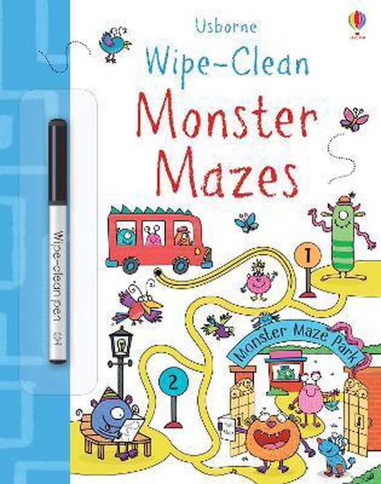 WipeClean Monster Mazes WipeClean Books 1, Jane Bingham 9781474968409