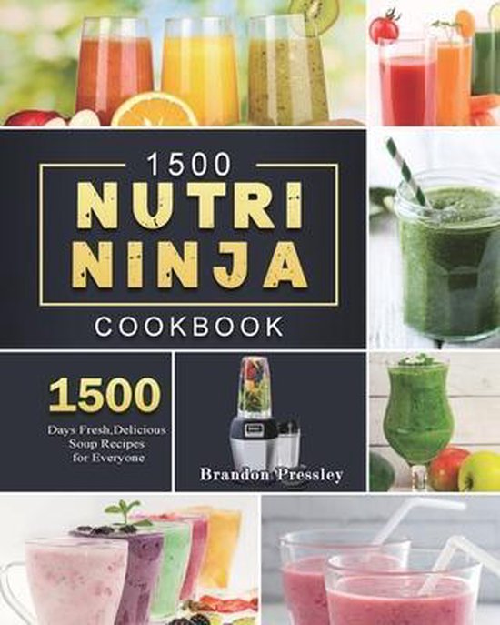 1500 Nutri Ninja Cookbook - cover