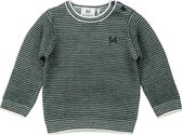 Koko Noko jongens gebreide sweater Stripe Green