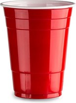 American Cups Red Cups - Party Cups - 25 stuks - 475ml. Beerpong Bekers - Drankspel