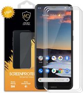 3-Pack Nokia 5.3 Screenprotectors - MobyDefend Case-Friendly Gehard Glas Screensavers - Screen Protectors - Glasplaatjes Geschikt Voor: Nokia 5.3