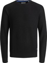 JACK&JONES JJPANNEL KNIT CREW NECK Heren Trui - Maat S