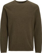 JACK&JONES JJEHILL KNIT CREW NECK Heren Trui - Maat L