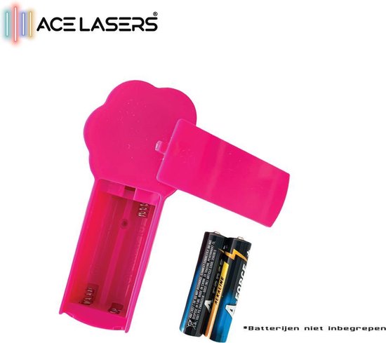 ACE Lasers® - Laserlampje voor huisdieren Roze met rode stip | Geschikt voor Katten en Honden - ACE Lasers®