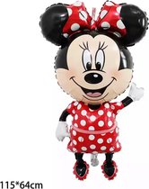 Disney 115 Cm Giant Mickey Minnie Mouse Ballon Cartoon Birthday Party Folie Ballon