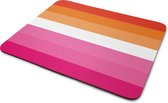 lgbt vlag muismat | lgbtq vlag mousepad | accessories | pride vlag | lesbian flag