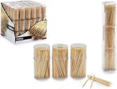 Tandenstoker houder Transparant (3 pcs)