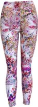 Kwalitatieve Dames Legging | Print Legging / Bloemen Print - M