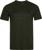 O'Neill T-Shirt Men Triple Stack Ss T-Shirt Forest Night -A Xs - Forest Night -A 100% Eco-Katoen Round Neck